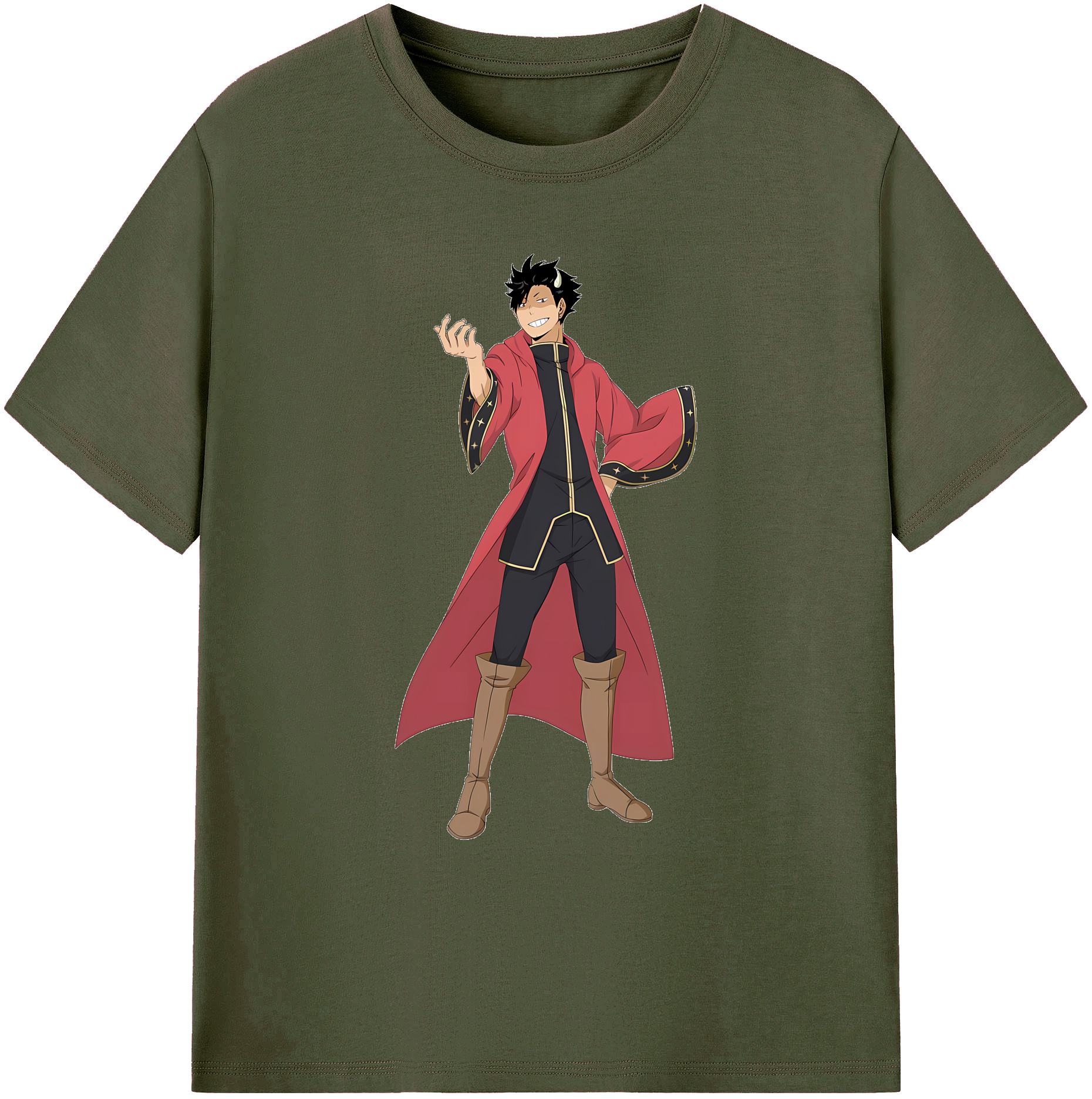 （画像用） ハイキュー!! Haikyu!! 綿100％ メンズ半袖Tシャツ｜肌触りやわらか＆通気性